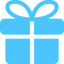 NAFT Federal Credit Union - Blue Gift Icon