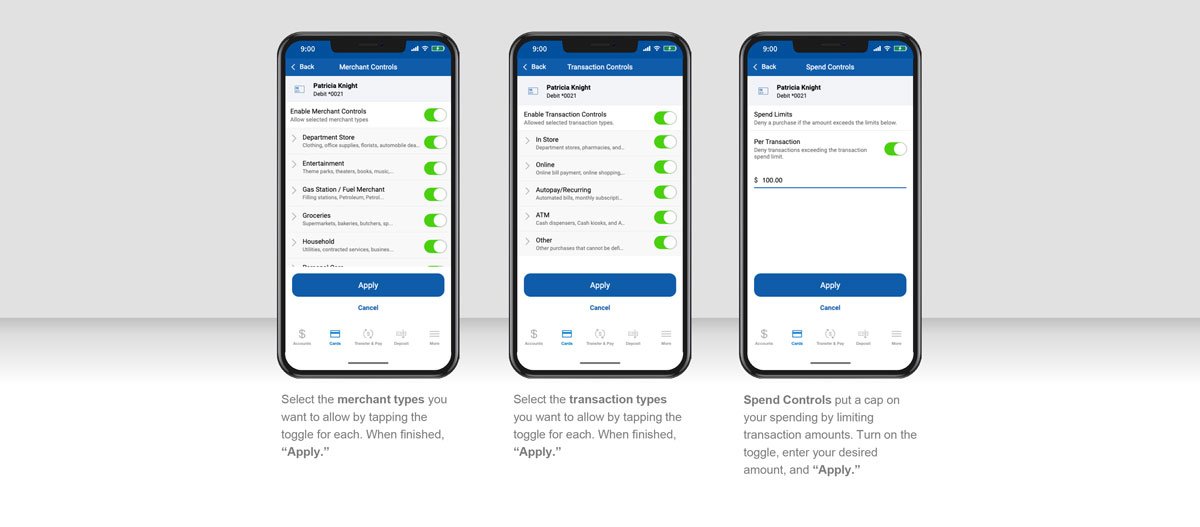 Setting Up Card Controls Part 2