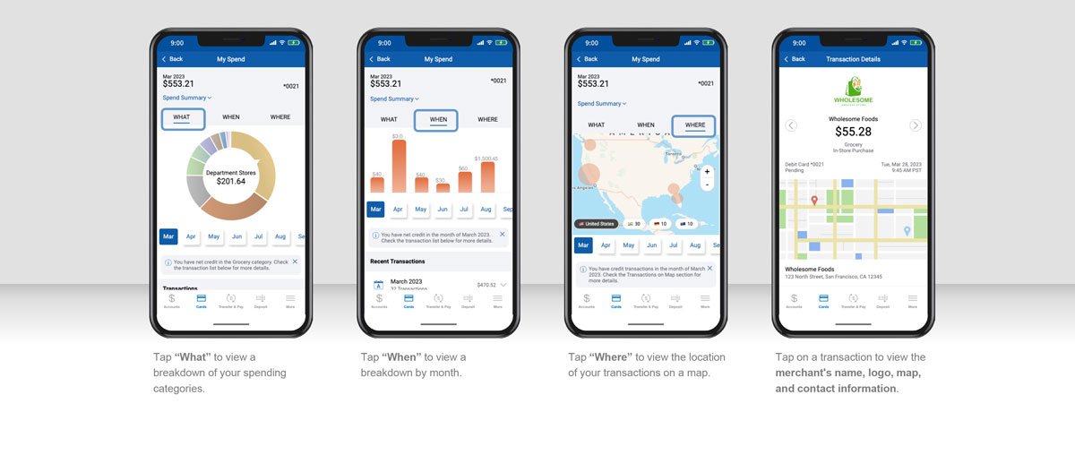 View Spending Insights